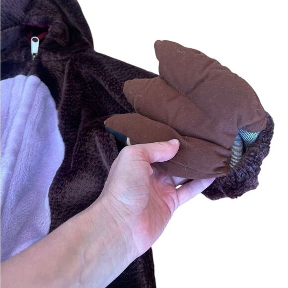 Dragon or Dinosaur Plush Halloween Costume Toddler Size 3 - Picture 9 of 12